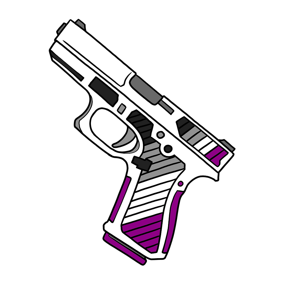 Thumbnail: Vinyl Sticker 025 - Pride Pistols