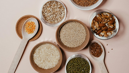 Insoluble and soluble Fiber sources