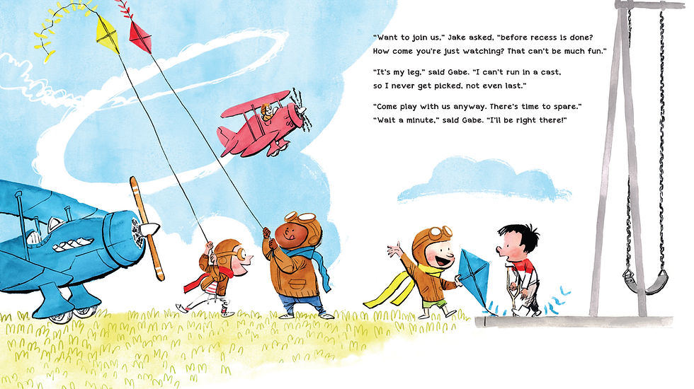 Thumbnail: The Buddy Bench – Paperback Edition