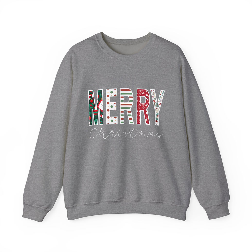 Thumbnail: Merry Christmas Crewneck 