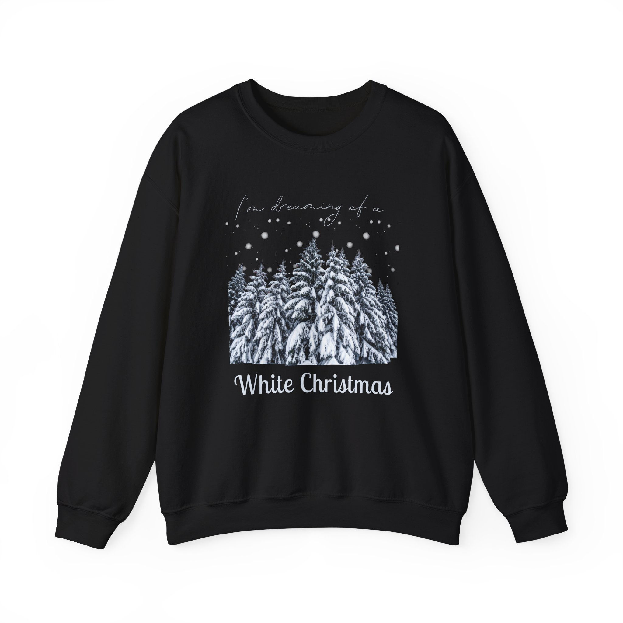 White Christmas Holiday Crewneck