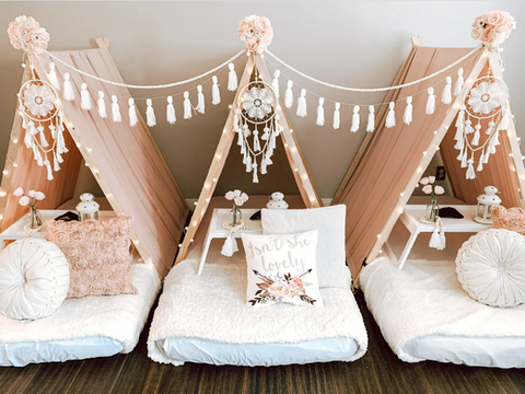 professional sleepover styling in Palm Beach