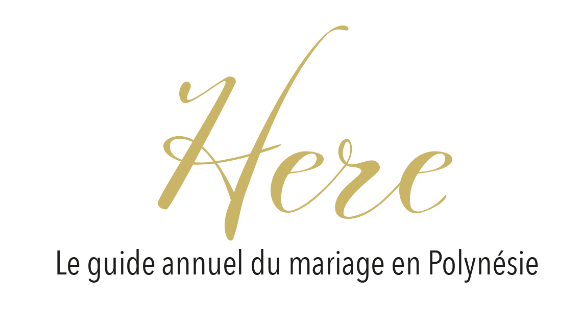 HERE   Guide du mariage en Polynésie  C’est le nouveau (2023) guide annuel de Tahiti Magazines. Environ 1250 couples se marient chaque année à Tahiti et ses îles, sans compter les mariages polynésiens des touristes et les renouvellement de vœux. Bora Bora est ainsi devenue la capitale des mariages traditionnels, en plus d’être celle des honey-mooners (voyage de lune de miel). Here souhaite faciliter les démarches des mariés, leur apporter des idées, tant dans la conception de leur mariage que des options qui s’offrent à eux.