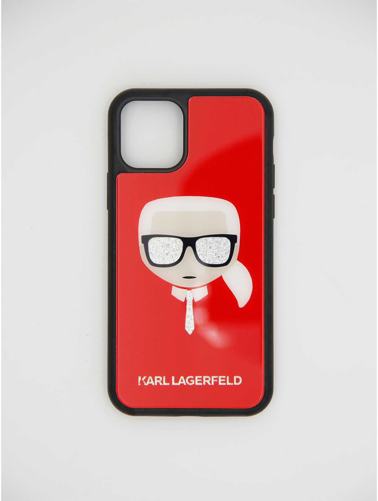 Стеклянный чехол на iPhone 11 Pro Karl Lagerfeld