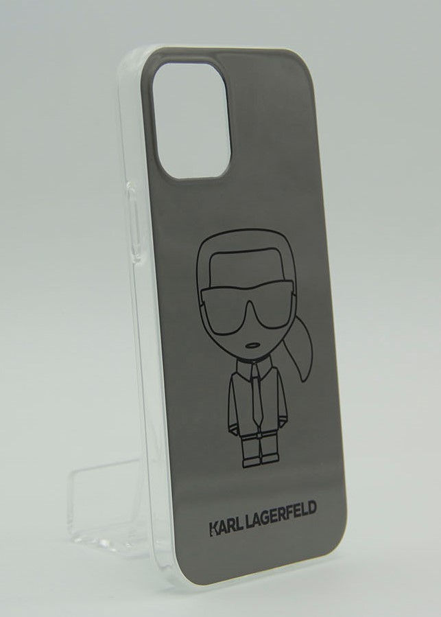 Миниатюра: Чехол для iPhone 12 Pro Max Karl Lagerfeld с принтом