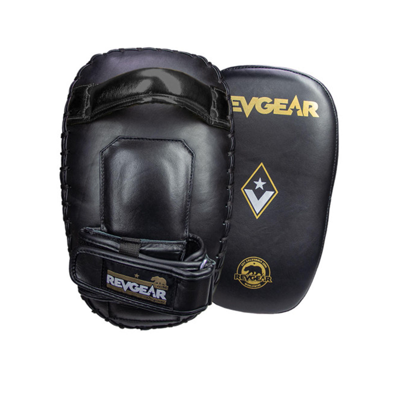 Curved Pro Leather Thai Pads