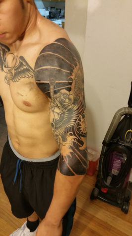 Sleeve's side view