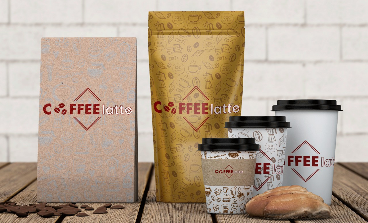 Combo Coffee Latte estampado