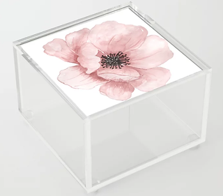 Floral Acrylic Box