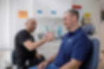 Patient receiving tooth replacement consult at Local Start Dental in Durham, NC