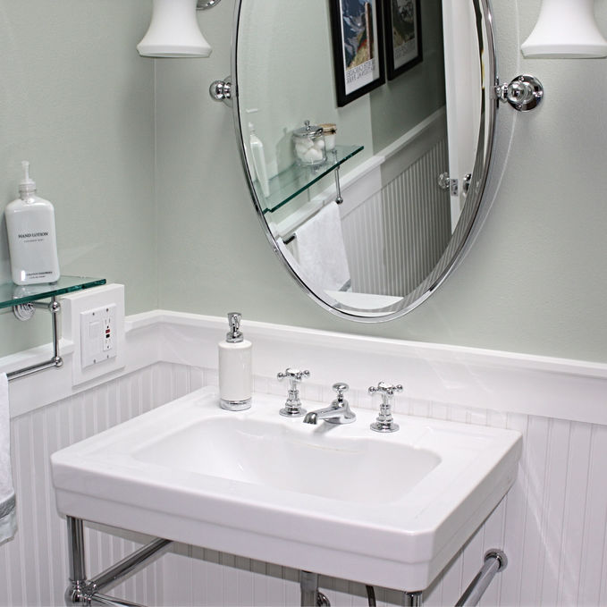 Timeless and Traditional - Yarrow Point Bath Remodel