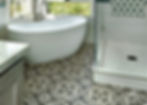 ceramic tile flooring bathroom