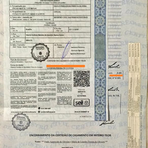 2º Passo - Apostilamento