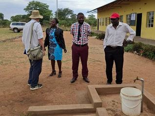 Sacred water at Holy Cross, Gokwe