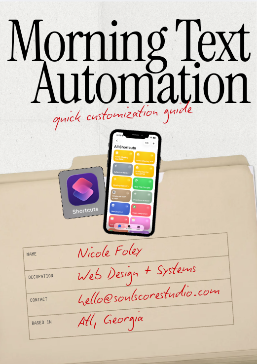 The Family Morning Text Shortcut (Apple Shortcuts Automation)