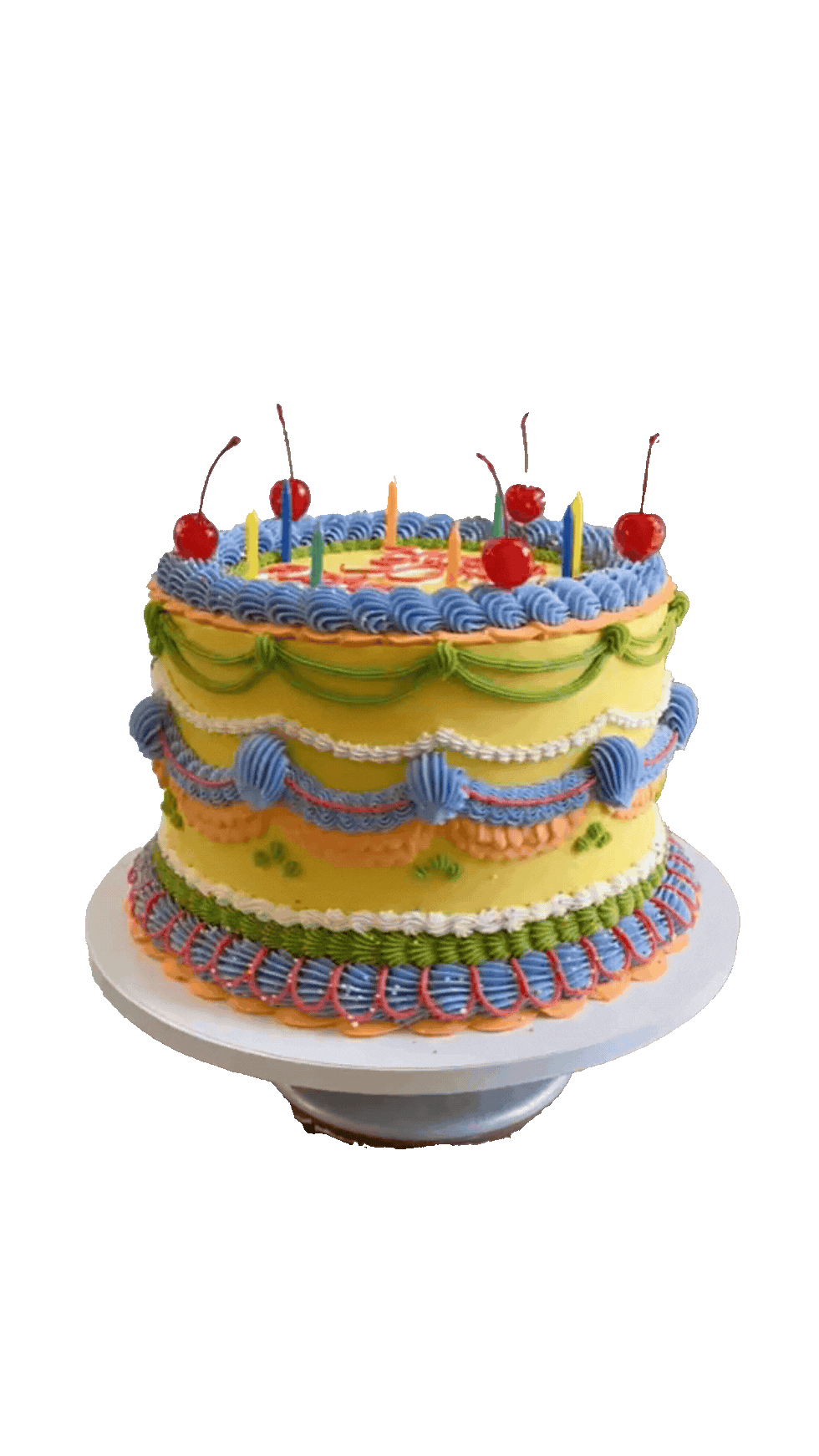 SWEET PEAS GIF BIRTHDAY CAKE.gif
