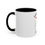 Thumbnail: Accent Coffee Mug (11, 15oz) LOVE IS KIND