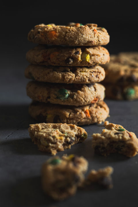 Cookies. menu photography.