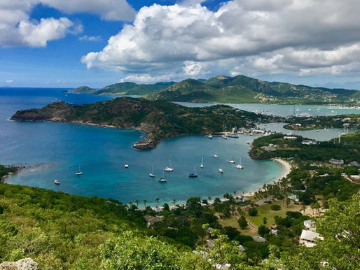 Aerial view of St. Thomas