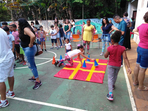 Festa da Família promove interação lúdica no CCA Santa Marta