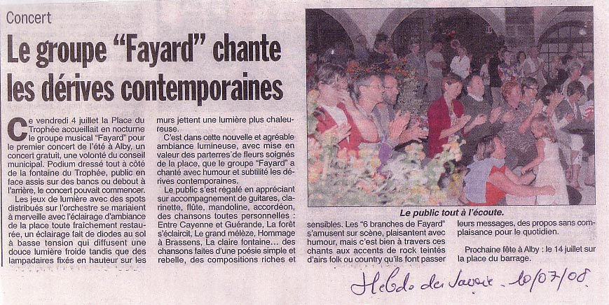 Hebdo savoie Alby