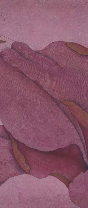 Chinese painting, Chinese art, Chinese water color, water color painting, Heavy color water color, Heavy color water color, Liqiang painting, QiangLi, 