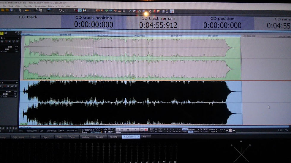 マスタリングファイル