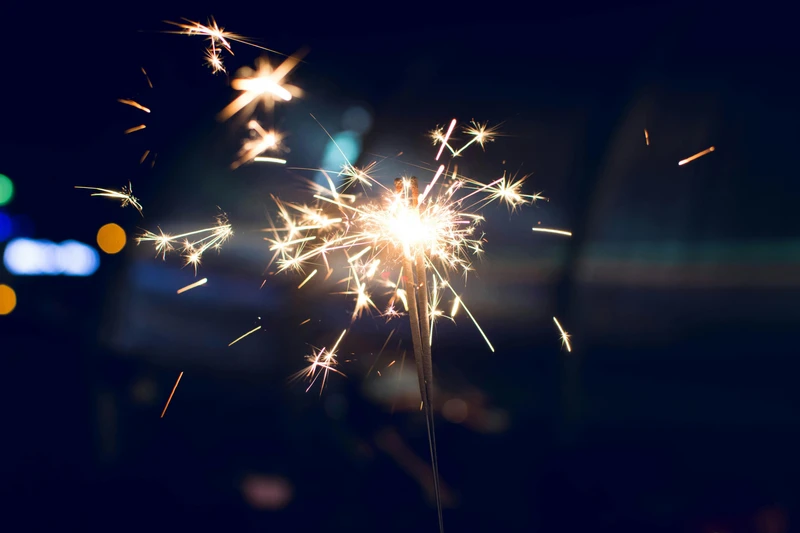 Energy from a sparkler