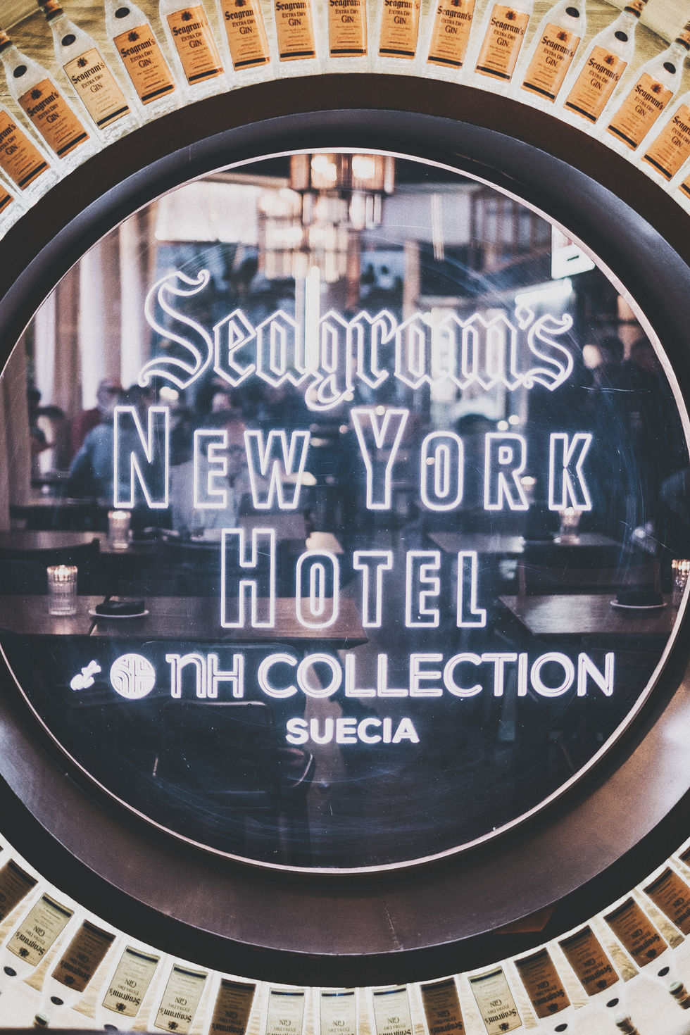 Seagram's NY Hotel & Sunset