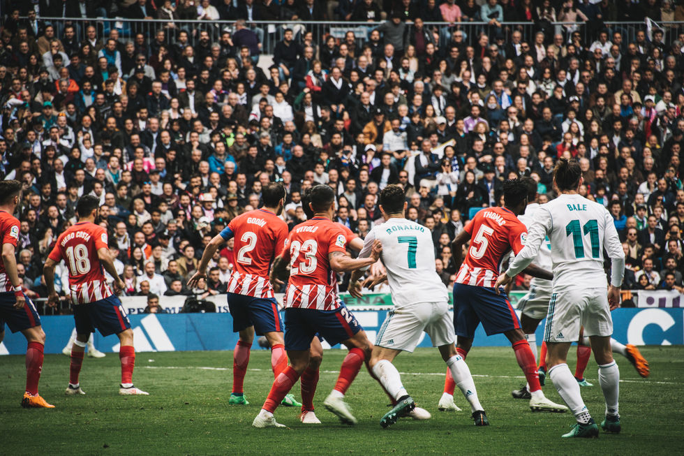 Derbi Real Madrid - Atlético de Madrid, a pie de campo