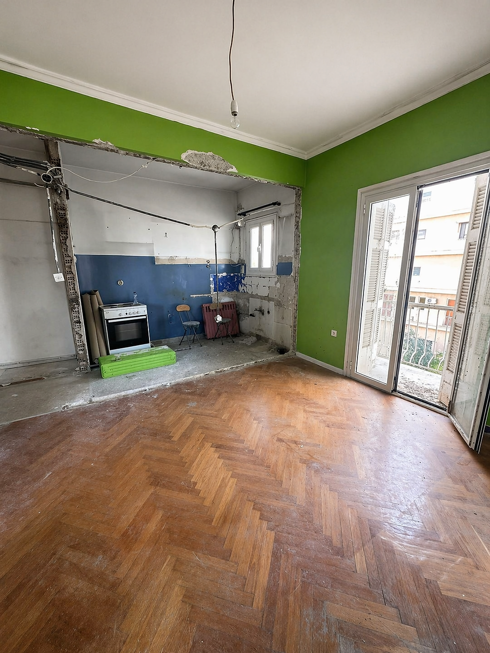 athens, apartment, investment