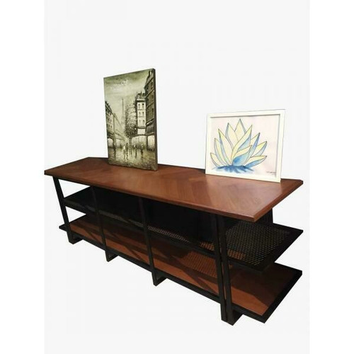 DOSHTA HERRINGBONE TV CONSOLE