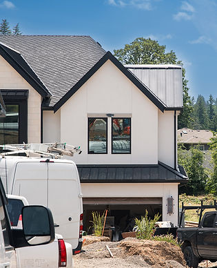 Exterior view of the Alla Famiglia home featured in the NW Natural Street of Dreams, designed and staged by Greylyn Wayne