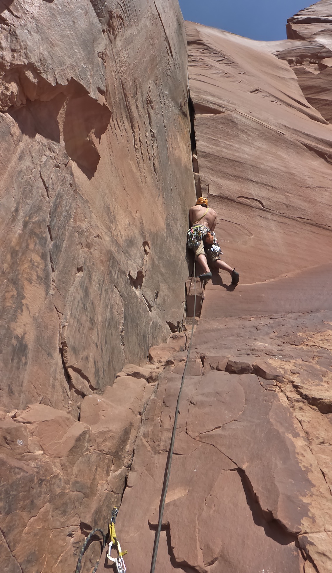 Moab Canyon Tours Guided rock climbing Moab, Utah