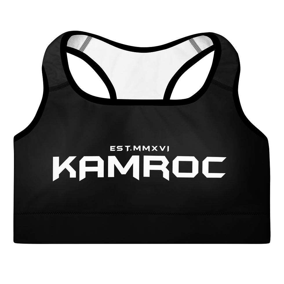 Miniaturbild: KAMROC Black Sports Bra