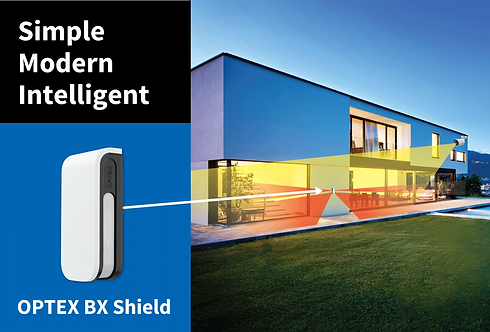 BX-R detecteur exterieur optex pour systeme d'alarme jardin et maison