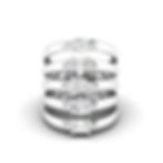 Thumbnail: Multi Shape Shield Ring (5 row)