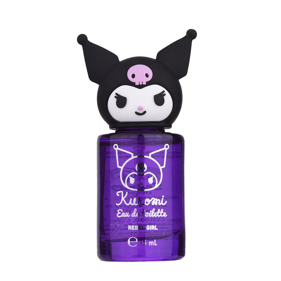 Kuromi 3D Head Eau de Toilette 15ml Rebel Girl bottle
