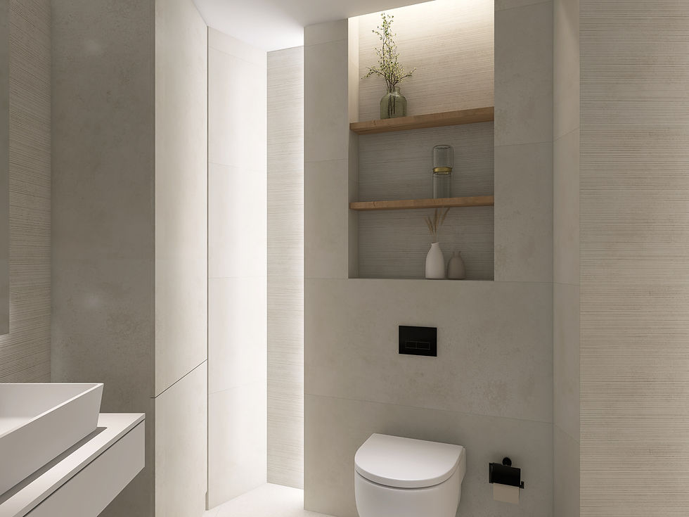 Baño minimalista reformas de baños en Barcelona