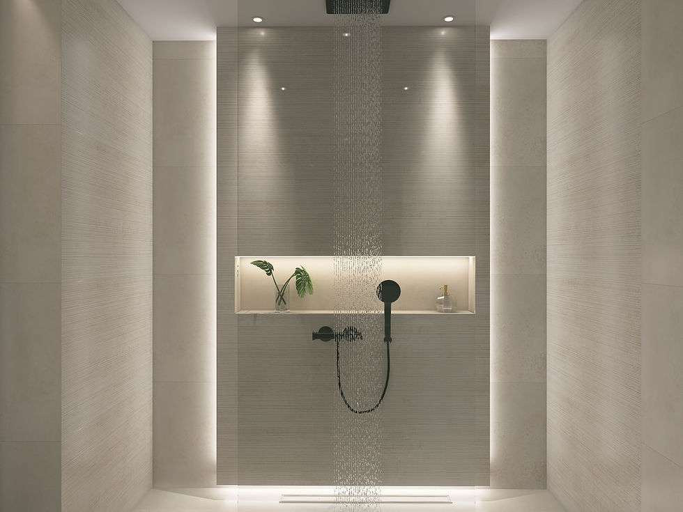 Baño minimalista reformas de baño en Barcelona