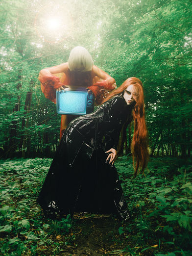 Editorial fashion photography by Chroma Code, featuring contemporary styling, bold wardrobe, and dynamic composition.