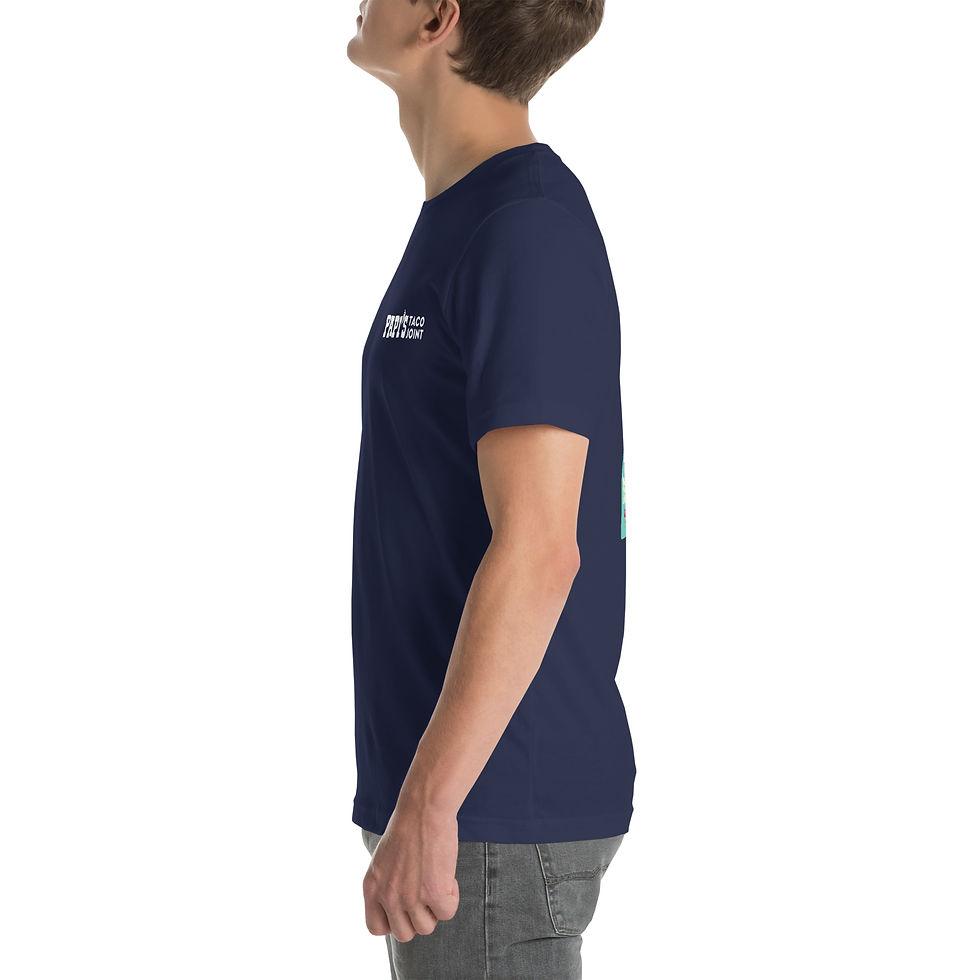 Thumbnail: PEACE LOVE & TACOS UNISEX T-SHIRT