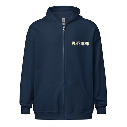 【YOURNUS】Sloppy Vet Hood Zip-Up RETRO HEAVY BLEND ZIP UP HOODIE | Papi's Tacos OC MD
