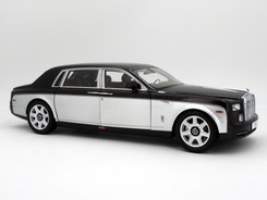 Rolls-Royce Phantom EWB (Dark Red - Silver) - 2012 - Kyosho