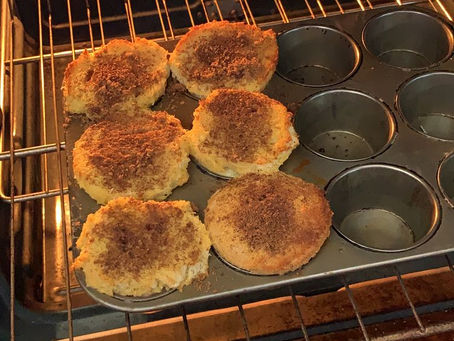 Frischkäse-Brötchen in der Low Carb Version