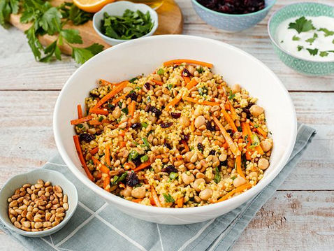 Orientalischer Hirsesalat