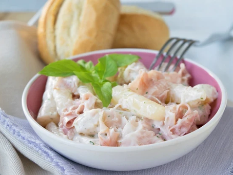 SPARGELSALAT MIT SCHINKEN