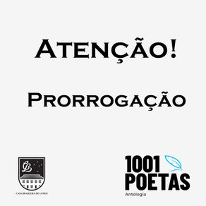 PRAZO DE INSCRIÇÃO PRORROGADO!