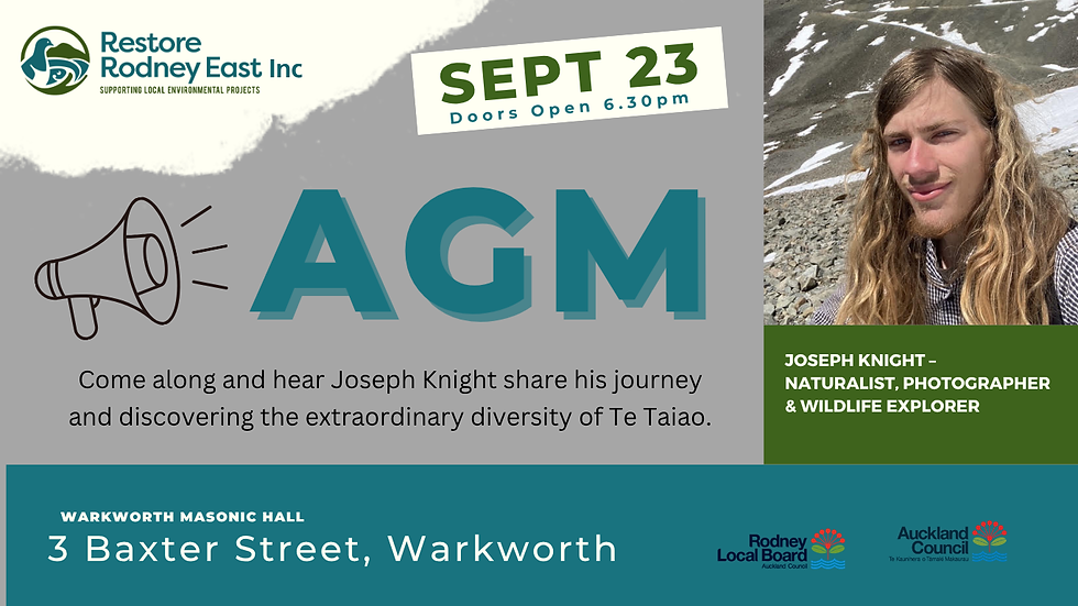 AGM - Restore Rondey East Inc