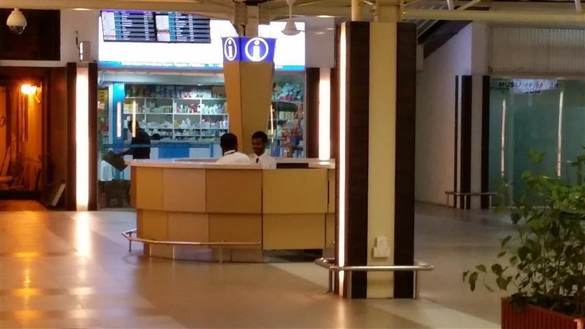 Airport Information counter